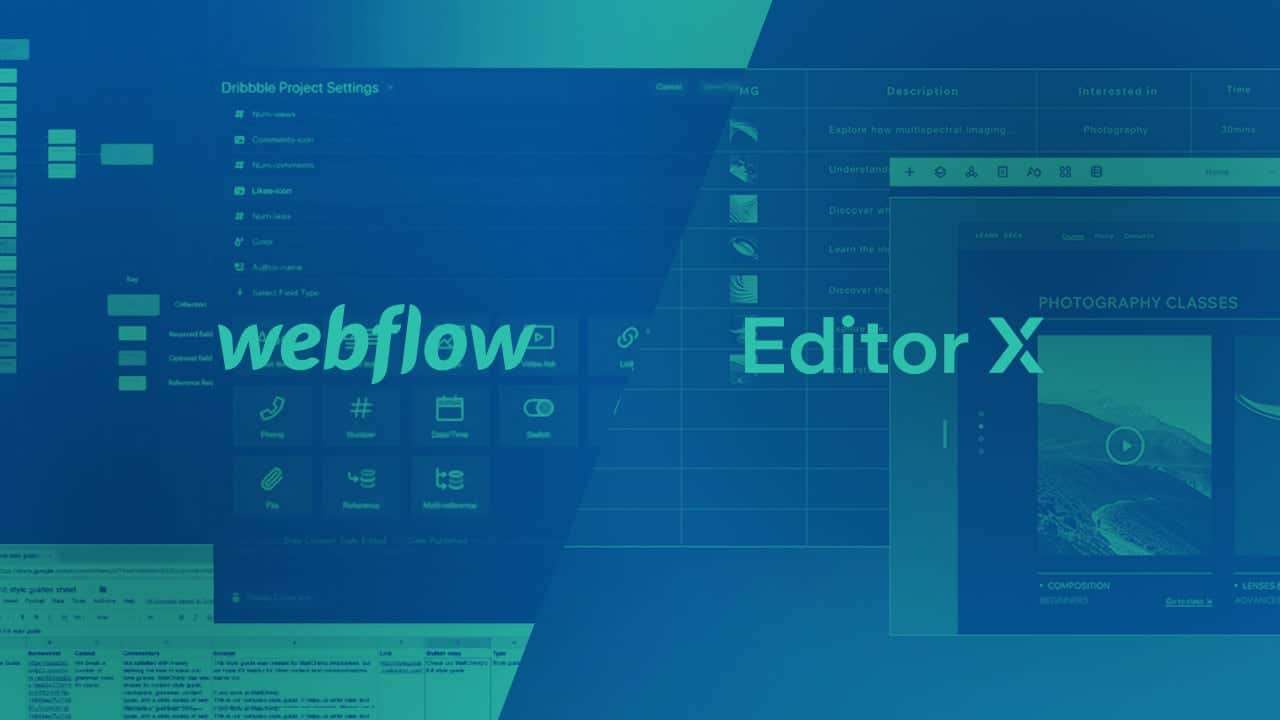Webflow VS Editor X: A Detailed Comparison in 2022